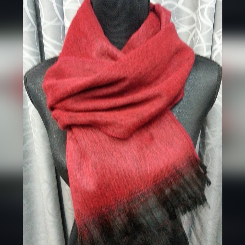 Elegant Red Scarf